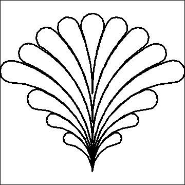 (image for) Beths Feather Fan 1- L00260* - Click Image to Close